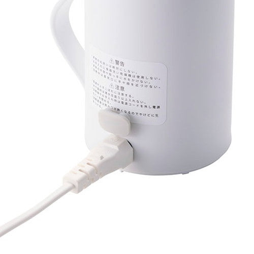 TESCOM マグカップ型電気なべ Cook Mug コンパクトサイズ 350ml 沸かす・煮る・保温する ホワイト TGM20A-W(代引不可)