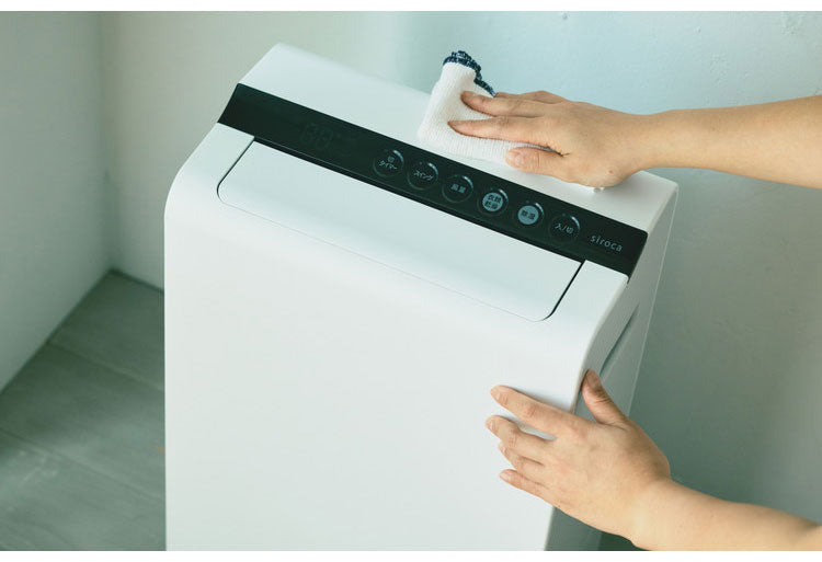 siroca シロカ 除湿器 衣類乾燥除湿機 除湿量7.6L デシカント パワフル除湿 速乾 2000ml大容量 乾きムラ 生乾き臭 湿気 冬場の結露対策 スタイリッシュ SDD-7D151