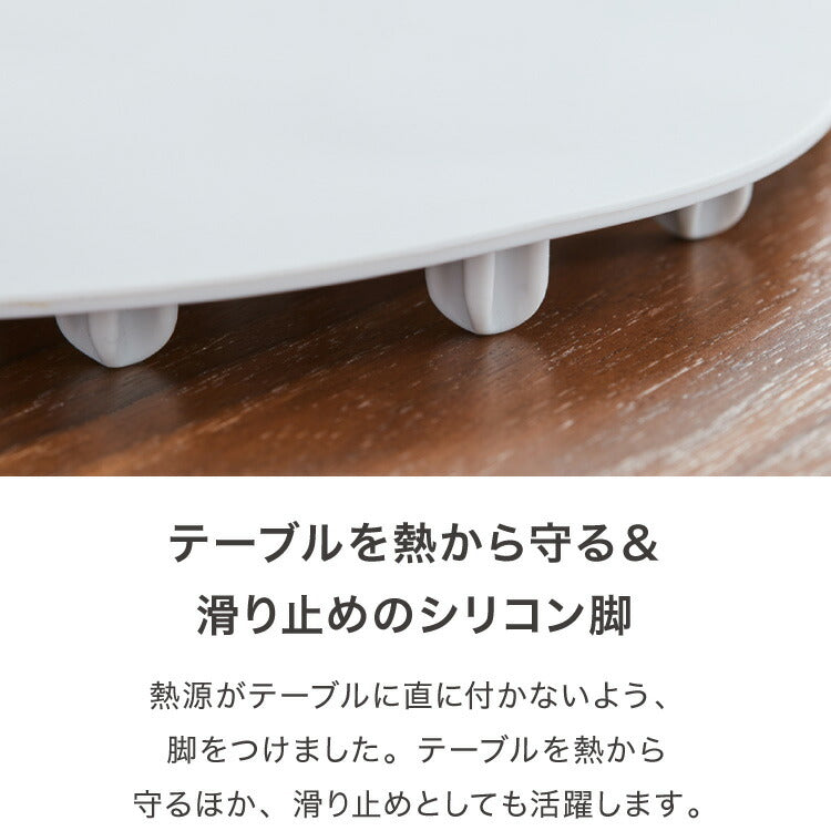 simplus 保温プレート ホールピザ用 ホットプレート 食事マット シリコン製 防水 10秒急速加熱 60~100℃ 3段階温度調節 折り畳み式 家庭用 操作簡単 お手入れ簡単 シンプラス SP-HWP03 食品保温機