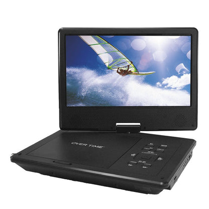 ポータブルDVDプレイヤー ポータブルテレビ 10.1インチ バッテリー内蔵 フルセグDVDプレイヤー 軽量 多機能 ワンセグ フルセグ OT-TVD10G OVER TIME