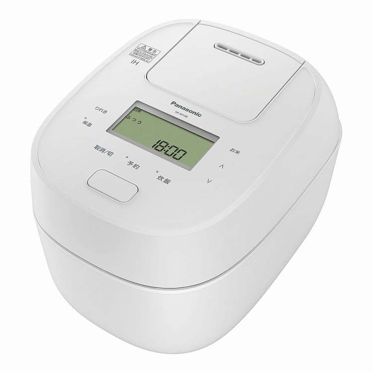 パナソニック 可変圧力IHジャー炊飯器 5.5合 SR-M10B-W(代引不可)