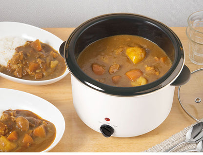 電気煮込み鍋 スロークッカー 3.0L 大容量 火を使わない 安心 温度調節 煮込み料理 煮崩れ防止 味染み 肉鍋 鍋 調理 調理器(代引不可)