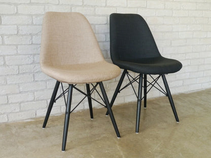 【コルテ】 ダイニングチェア デザイナーズ イームス ファブリック リプロダクト おしゃれ かわいい シック 落ち着いた(代引不可)