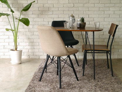 【コルテ】 ダイニングチェア デザイナーズ イームス ファブリック リプロダクト おしゃれ かわいい シック 落ち着いた(代引不可)