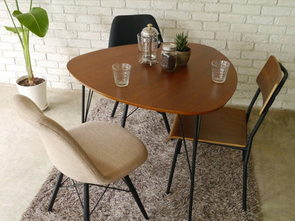 【コルテ】 ダイニングチェア デザイナーズ イームス ファブリック リプロダクト おしゃれ かわいい シック 落ち着いた(代引不可)