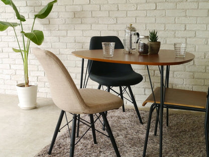 【コルテ】 ダイニングチェア デザイナーズ イームス ファブリック リプロダクト おしゃれ かわいい シック 落ち着いた(代引不可)