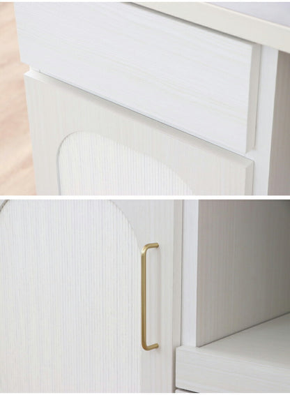 キッチンカウンター 完成品 日本製 幅80cm 食器棚 ステンレス天板 引き出し 可動棚 スライド棚 扉収納 キッチンボード キャビネット おしゃれ 真鍮 キッチン収納 国産 リビング キッチン ダイニング(代引不可)