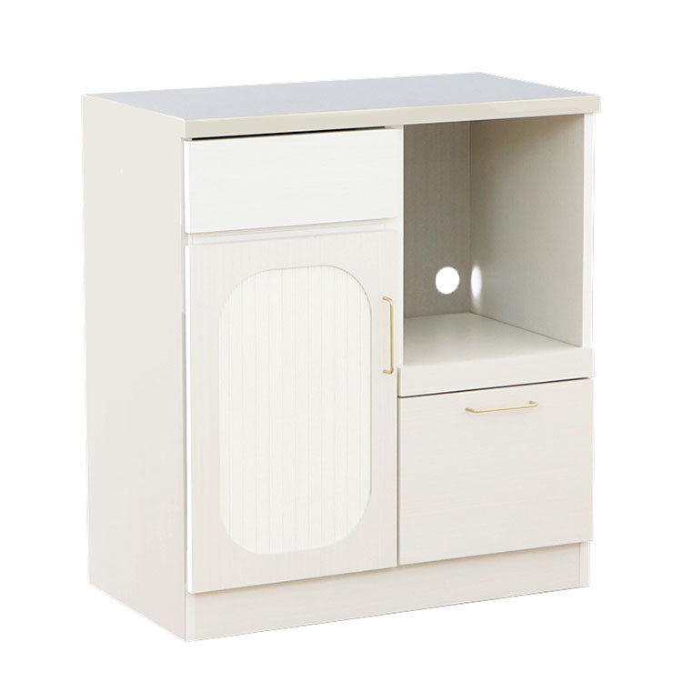 キッチンカウンター 完成品 日本製 幅80cm 食器棚 ステンレス天板 引き出し 可動棚 スライド棚 扉収納 キッチンボード キャビネット おしゃれ 真鍮 キッチン収納 国産 リビング キッチン ダイニング(代引不可)