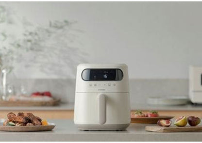 エアフライヤー FV-M30A-C アイリスオーヤマ 過熱水蒸気エアフライヤー 冷凍食品対応 スチームモード搭載 アイボリー キッチン家電 電気フライヤー 家庭用