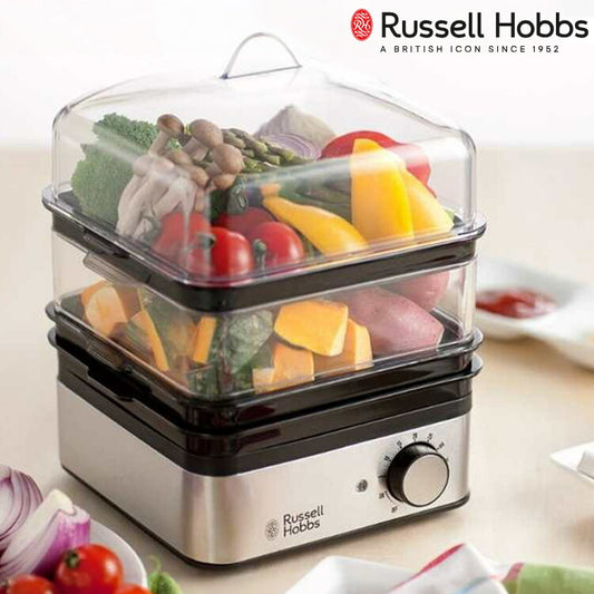 ラッセルホブス ミニスチーマー 7910JP 蒸し器 スチームクッカー 蒸し料理 せいろ セイロ ゆで卵メーカー Russell Hobbs おしゃれ(代引不可)