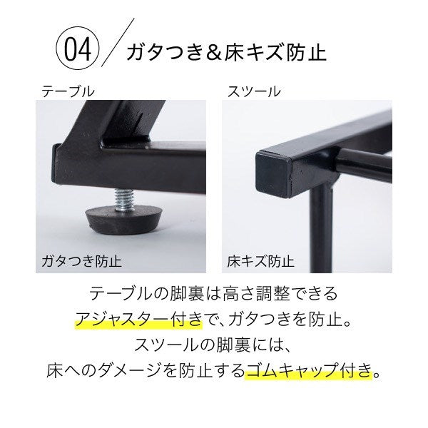 カウンター デスク 幅90 バタフライ式 ダイニング3点セット チェア 2脚 カウンターテーブル カウンターデスク パソコンデスク PCデスク 机 椅子 カフェ おしゃれ (代引不可)