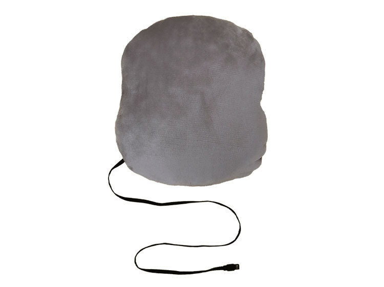 広電 USB ヒーター クッション キャラクター ハリネズミ CUC411G-H かわいい リラックス 暖かい ぬくぬく 冷え対策 充電式 暖房 お腹 背中 リビング オフィス デスクワーク 寒さ対策 コンパクト 小型