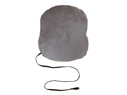 広電 USB ヒーター クッション キャラクター ハリネズミ CUC411G-H かわいい リラックス 暖かい ぬくぬく 冷え対策 充電式 暖房 お腹 背中 リビング オフィス デスクワーク 寒さ対策 コンパクト 小型