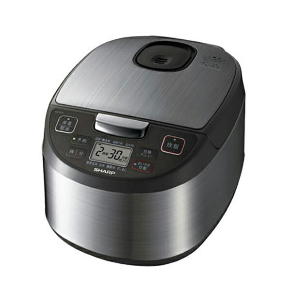 シャープ ジャー炊飯器 5.5合 KS-S10J-S シルバー SHARP(代引不可)