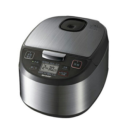 シャープ ジャー炊飯器 5.5合 KS-S10J-S シルバー SHARP(代引不可)