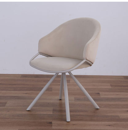 ダイニングチェア 2脚セット 椅子 おしゃれ 北欧 モダン デスクチェア クッション ファブリック アイボリー カーキ リビングチェア アイアン シンプル イス チェアー カフェ風 新生活(代引不可)