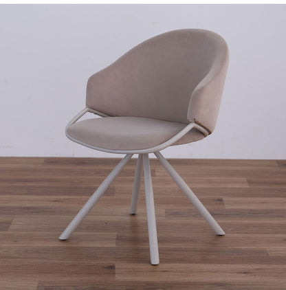 ダイニングチェア 2脚セット 椅子 おしゃれ 北欧 モダン デスクチェア クッション ファブリック アイボリー カーキ リビングチェア アイアン シンプル イス チェアー カフェ風 新生活(代引不可)