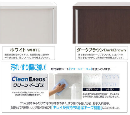 完成品 日本製 カウンター下 デスク 幅120 ホワイト 白 大容量 収納 目隠し 食器棚 アンティーク おしゃれ 北欧 キッチン 国産 作業机 机(代引不可)
