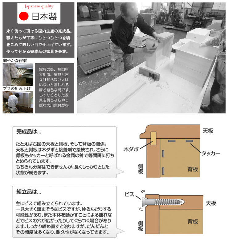 日本製 キッチンカウンター 幅110cm ナチュラル 家電型タイプ 完成品 組み立て不要 ガラス窓付きレンジ台 レンジラック(代引不可)