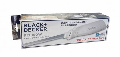 ブラックアンドデッカー Black+Decker 電動ブレッド&マルチナイフ FEL150W