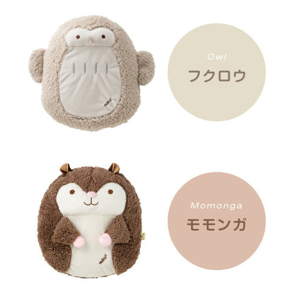 湯たんぽ 充電式 ハグ アニマル ぬいぐるみ 充電式湯たんぽ かわいい 蓄熱式 電気湯たんぽ コードレス湯たんぽ エコ 省エネ 節電 電気あんか ギフト プレゼント スリーアップ THREEUP EWT-2145