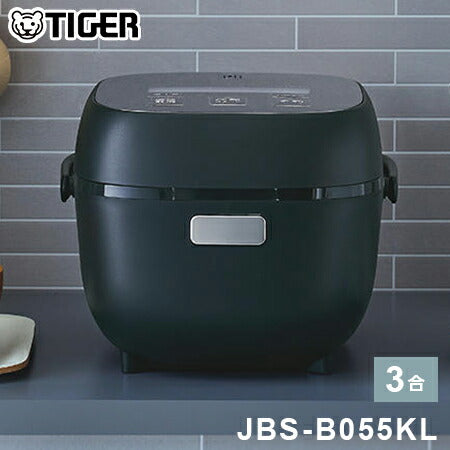 タイガー マイコンジャー炊飯器 3合 JBS-B055KL メタルブラック 炊きたて 炊飯ジャー 一人暮らし ひとり暮らし 低温調理 自動調理 マルチクッカー レトルト 温め