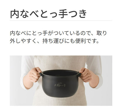 タイガー 炊飯器 5.5合 ダークグレー 圧力IHジャー炊飯器 炊飯ジャー 炊きたて コンパクト 一人暮らし 新生活 キッチン家電 JPW-X100HD 圧力 ごはん 炊飯 お米 IH TIGER