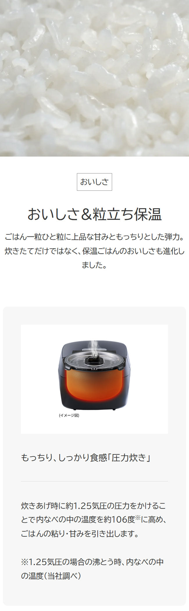 TIGER タイガー魔法瓶 圧力IHジャー炊飯器 5.5合 炊きたて JPV-L100HC 遠赤5層土鍋蓄熱コート釜 時短調理 スロー調理 無水調理 少量高速 旨火 麦飯 GABA 玄米 分づき チェスナッツグレー