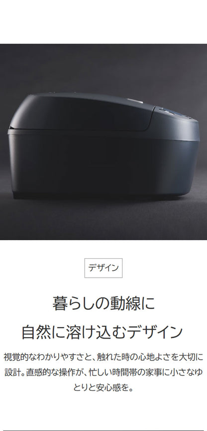 TIGER タイガー魔法瓶 圧力IHジャー炊飯器 5.5合 炊きたて JPV-L100HC 遠赤5層土鍋蓄熱コート釜 時短調理 スロー調理 無水調理 少量高速 旨火 麦飯 GABA 玄米 分づき チェスナッツグレー