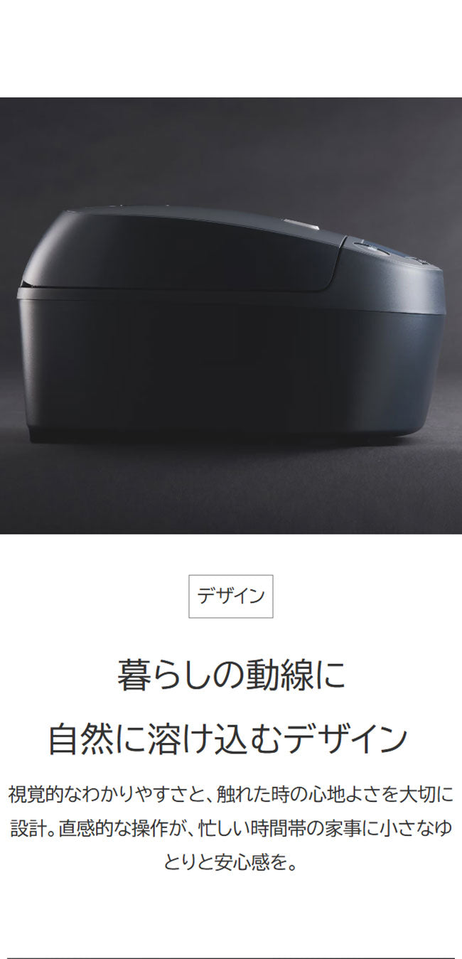 TIGER タイガー魔法瓶 圧力IHジャー炊飯器 1升 炊きたて JPV-L180KO 遠赤5層土鍋蓄熱コート釜 時短調理 スロー調理 無水調理 少量高速 旨火 麦飯 GABA 玄米 分づき オフブラック