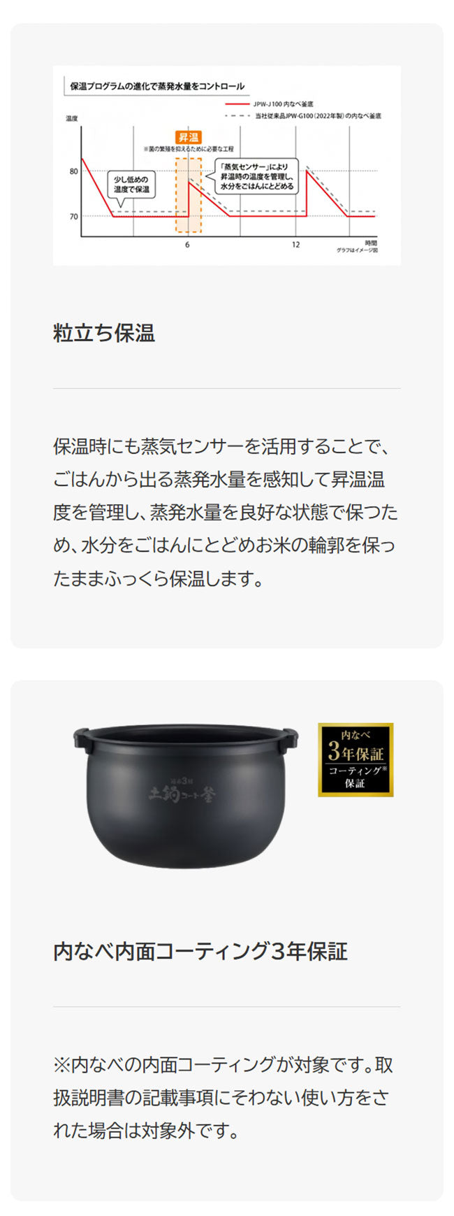 TIGER タイガー魔法瓶 IHジャー炊飯器 5.5合 炊きたて JPW-J100KP 遠赤3層土鍋コート釜 極うま強火IH 少量高速 旨火 玄米 雑穀 分づき パールブラック