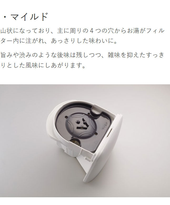 タイガー魔法瓶 コーヒーメーカー ドリップ式 シャワードリップ マグカップ直接 マイルド ストロング テイスト 濃さ 簡単 調節 スリム コンパクト ステンレス 食洗器対応 お手入れ 給水 ADC-G060