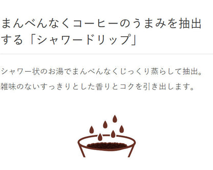 タイガー魔法瓶 コーヒーメーカー ドリップ式 シャワードリップ マグカップ直接 マイルド ストロング テイスト 濃さ 簡単 調節 スリム コンパクト ステンレス 食洗器対応 お手入れ 給水 ADC-G060