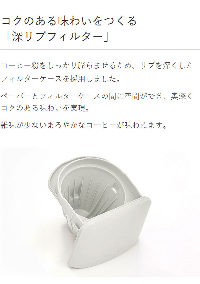 タイガー魔法瓶 コーヒーメーカー ドリップ式 シャワードリップ マグカップ直接 マイルド ストロング テイスト 濃さ 簡単 調節 スリム コンパクト ステンレス 食洗器対応 お手入れ 給水 ADC-G060