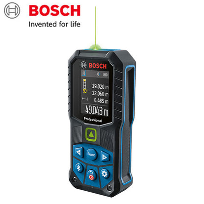 BOSCH ボッシュ データ転送グリーンレーザー距離計 GLM5027CG 記録 スピーディー 防じん 防水性能 IP65 衝撃 吸収