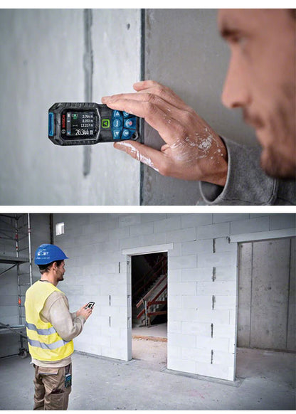 BOSCH ボッシュ データ転送グリーンレーザー距離計 GLM5027CG 記録 スピーディー 防じん 防水性能 IP65 衝撃 吸収