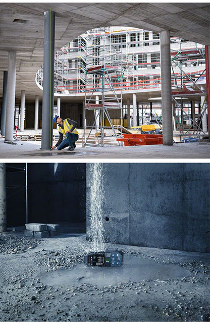 BOSCH ボッシュ データ転送グリーンレーザー距離計 GLM5027CG 記録 スピーディー 防じん 防水性能 IP65 衝撃 吸収