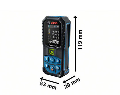 BOSCH ボッシュ データ転送グリーンレーザー距離計 GLM5027CG 記録 スピーディー 防じん 防水性能 IP65 衝撃 吸収
