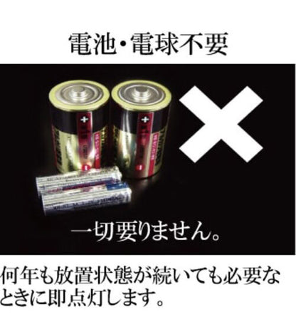 ナイトスター DDSNS3GR 発電式LEDライト 発電式 発電 LEDライト 災害 電池不要 防水 氷点下 震災 緊急用 日本製 軍用 護身用 LED 車載用 ライト 停電 ハンディライト 地震対策 台風 釣り アウトドア