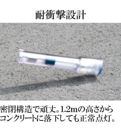 ナイトスター DDSNS3GR 発電式LEDライト 発電式 発電 LEDライト 災害 電池不要 防水 氷点下 震災 緊急用 日本製 軍用 護身用 LED 車載用 ライト 停電 ハンディライト 地震対策 台風 釣り アウトドア