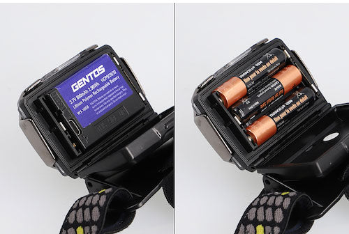 GENTOS ジェントス 充電式 LEDヘッドライト AXRAY100H