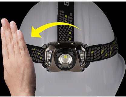 GENTOS ジェントス 充電式 LEDヘッドライト AXRAY100H