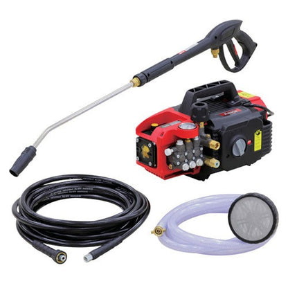 アサダ 高圧洗浄機 8/60 清掃用品 HD0860 高圧ホース1/4インチ×9.5m バリアブルランス トリガーガン 吸水ホース組3m他