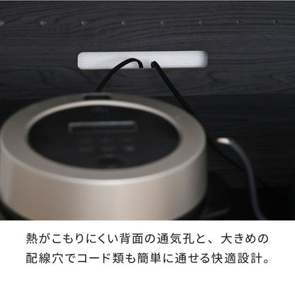 日本製 キッチンラック レンジ台 幅89cm 机 作業台 国産家具 カウンター キッチン 台 食器棚 キッチンキャビネット キッチンカウンター 引き出し スライド棚 カトラリー 幅89cm DIY 木製