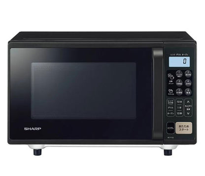 シャープ オーブンレンジ RE-F165-B SHARP ブラック 16L フラット庫内 コンパクト設計 レンジ オーブン 横開き