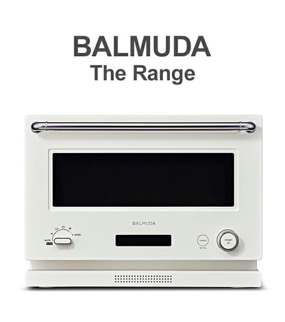 バルミューダ オーブンレンジ BALMUDA The Range K09A-WH ホワイト シンプル 操作 レンジ オーブン モダン クラシック