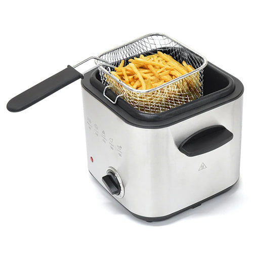 フライヤー 揚げ物 コンパクトフライヤー 家庭用 油切り からあげ ポテトフライ チキンフライ フライ 一人暮らし バスケット 卓上フライヤー 天ぷら鍋 卓上サイズ フライヤー VS-KE61