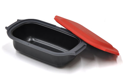 焼き目が付く 電子レンジ調理器 電子レンジ専用調理器 焼き魚 電子レンジ 調理器 レンジ 調理 丸型 レンジで焼き目 焼く 煮る 万能 小型 調理器具 角型 レンジで焼き魚 便利グッズ 調理用品