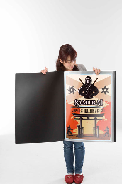 ベルソス B2ポスターファイル ホワイト VS-Z01WH