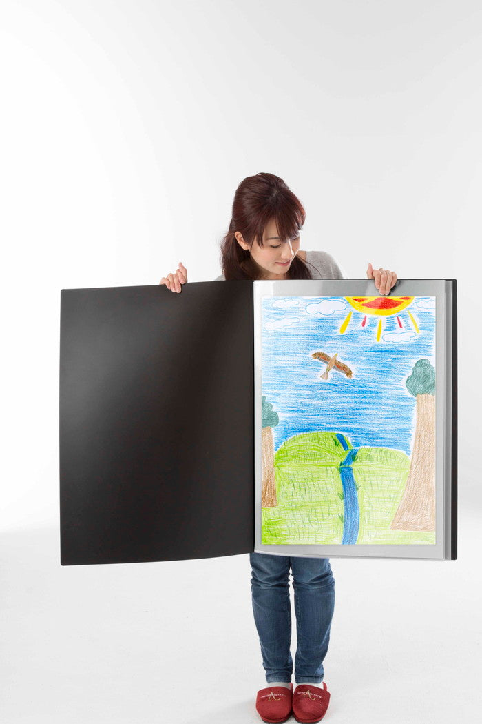 ベルソス B2ポスターファイル ホワイト VS-Z01WH